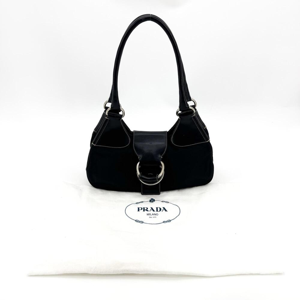 Prada Shoulder Bag Leather medium - Picture 9 of 14